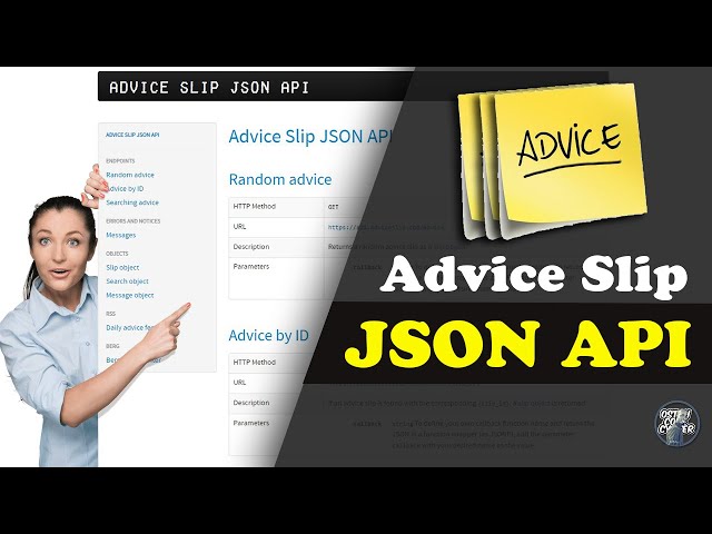 Display Random Advice On Your Website or Web App Using Advice Slip JSON API
