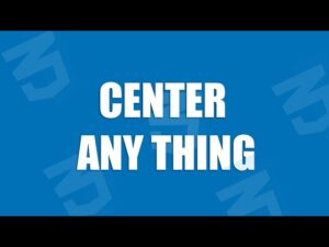 How to center anything on a wepage - CSS