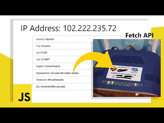 How to get your Internet Connection Information using JavaScript