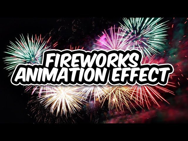 jQuery fireworks animation effects using fireworks js
