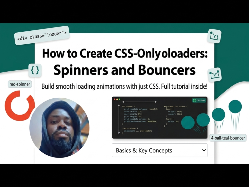 How to Create CSS-Only Preloaders: Spinners and Bouncers