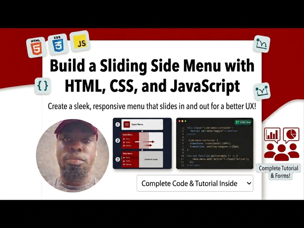 Build a Sliding Side Menu