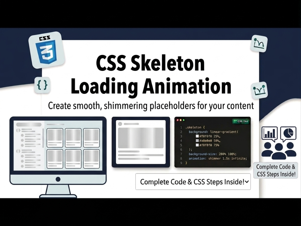 How To Create Skeleton Loading Animation With CSS